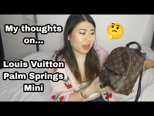 BOUJEE ON A BUDGET  LOUIS VUITTON PALM SPRINGS BACKPACK MINI REPLICA 