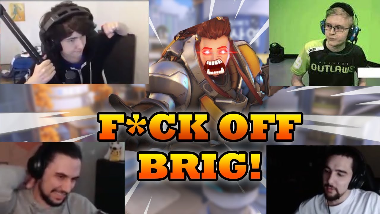 Tilting Overwatch Streamers WITH MY BRIG 2 YouTube