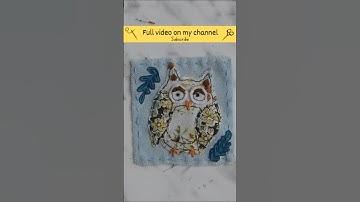 Mindful Stitching: How to Make a Cute Scrap Fabric Owl 🦉 (Slow Stitching Tutorial)