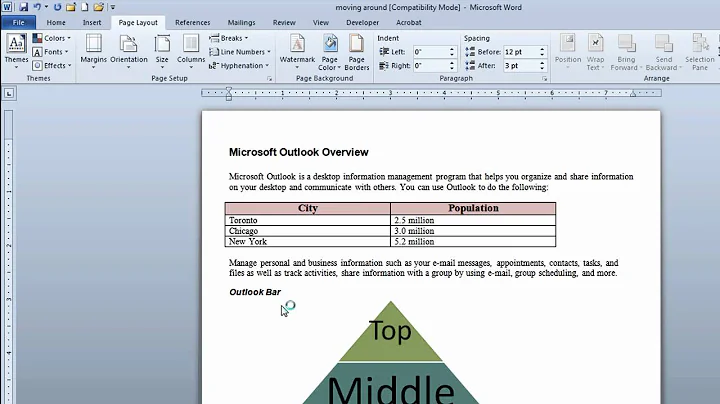 Create a Pdf document in Word 2010 and Excel 2010 - how to convert a document to a pdf