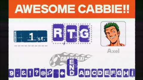 CodeBreaker on OPL PS2 HDD Set Up - Completing Crazy Taxi with 1 customer lol