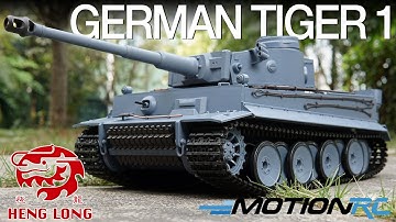 German Tiger 1 - Heng Long TK6.0 RC Tank - Motion RC Overview