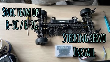 Team Opt SNRC R3-C steering servo install- time saving tip!!