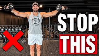 How to PROPERLY Dumbbell Lateral Raise For Bigger Shoulders (FIX THIS!)