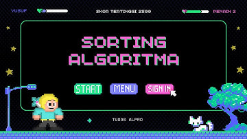 IT TELKOM PURWOKERTO PRAKTIKUM ALPRO [MODUL 11 SORTING ALGORITMA] - [MHD YUSUF HABIBI]-[2211101041]
