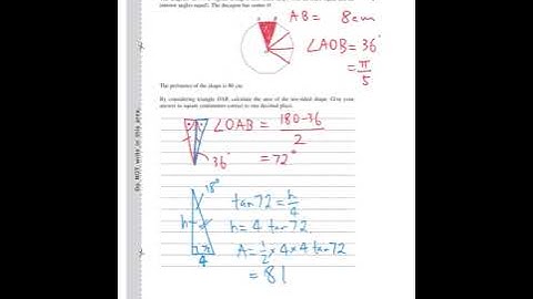 2020 HSC Mathematics Advanced - Section II, Booklet 2