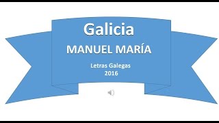 "Galiza" de Manuel María