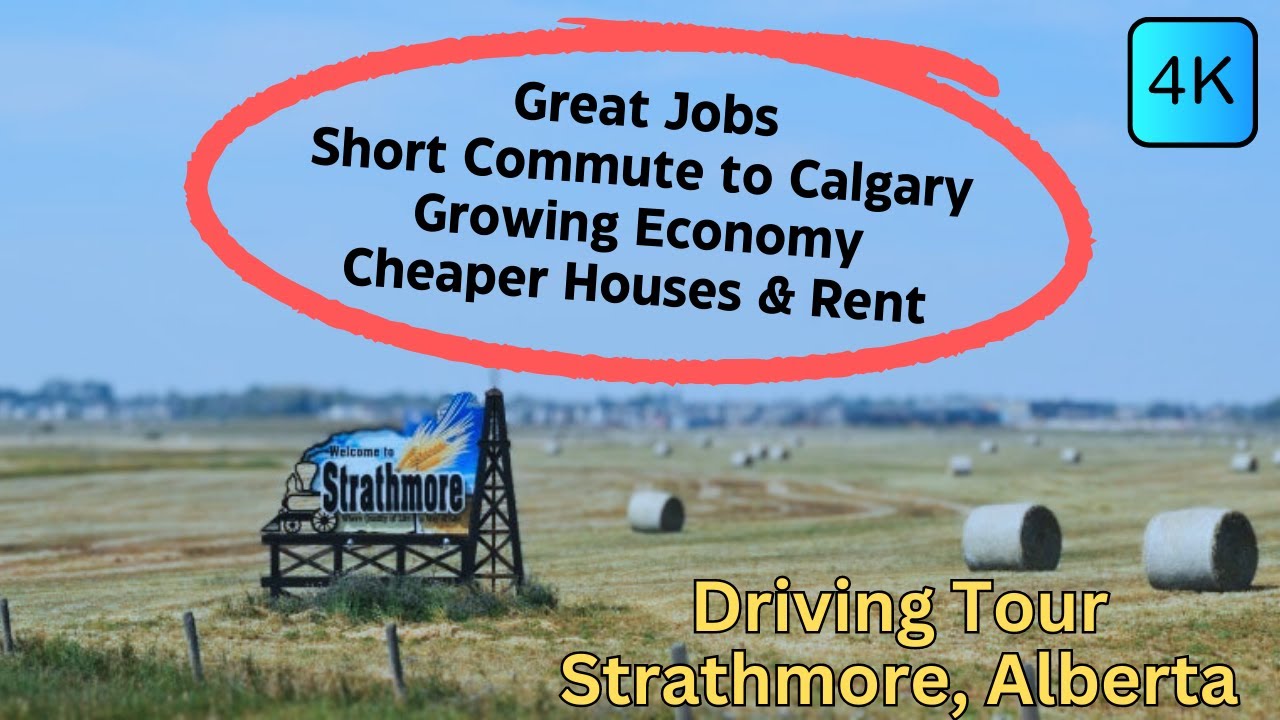 Driving Tour Strathmore, Alberta (HIDDEN GEM) Jobs, Growing Economy, Cheap Houses for Sale and Driving Tour Strathmore, Alberta (HIDDEN GEM) Jobs, Growing Economy, Cheap Houses for Sale and