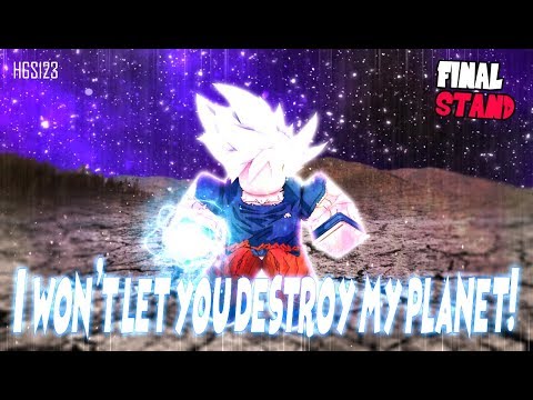 Dragon Ball Z Final Stand Mui Fusion Vs El Hermano Our Power Are Matched - dragon ball final stand tournament of power group roblox