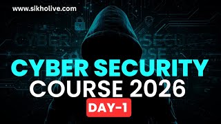 Cyber Security Day 1 Live Batch | Complete Training 2026 | 100% Job Oriented Program👍