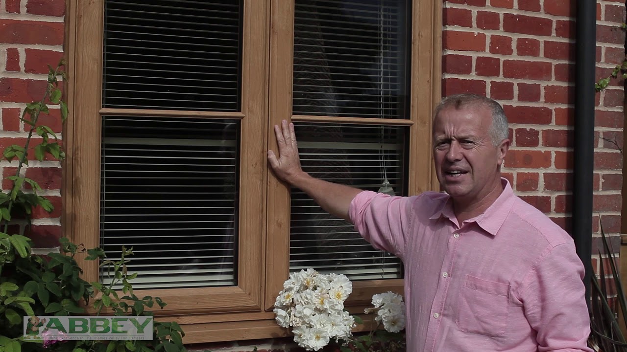 Irish Oak and Coloured uPVC Windows from Abbey Windows, Reading Sound