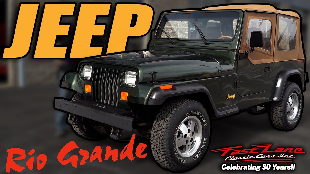 1995 Jeep Wrangler Rio Grande - For Sale at Fast Lane Classic Cars!