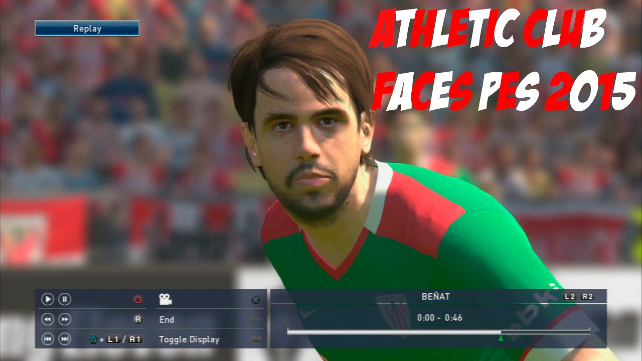 ATHLETIC CLUB BILBAO FACES PES 2015(PS3) - YouTube