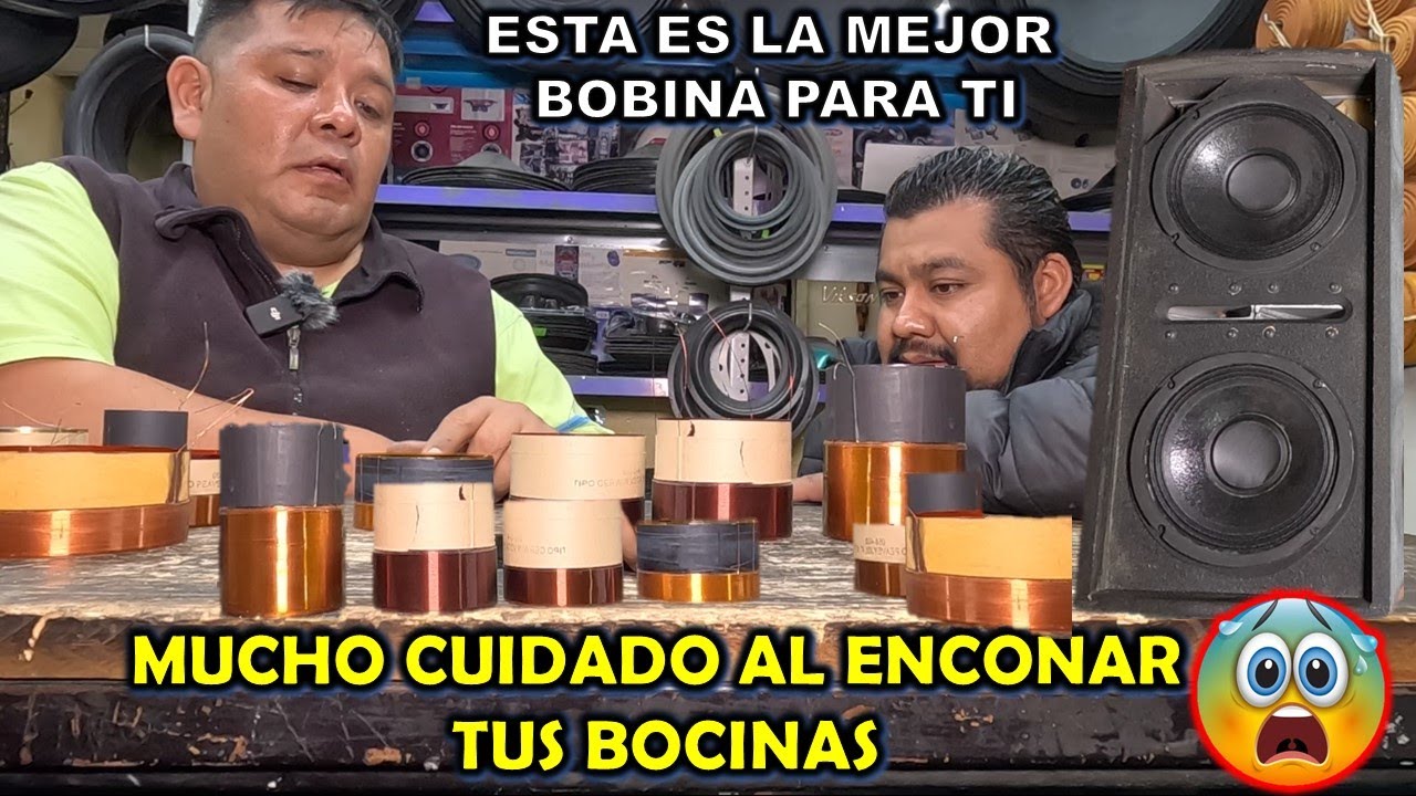QUE ya NO TE ENGAÑEN😠al ENCONAR tus BOCINAS DIFERENCIAS ENTRE TIPOS De BOBINAS lo QUE no SABÍAS😱