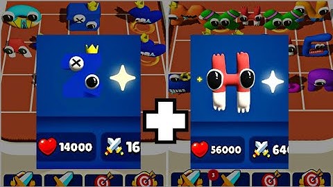 Merge Alphabet Lore Run - New Update ⭐⭐⭐ abcdefghijklmnopqrstuvwxyz Full Gameplay Part 7