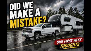 7 Days Into Full-Time RV Life... Reality Hit Us