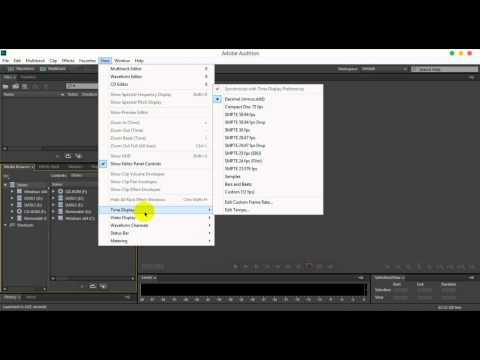 [Tự học Adobe Audition CC] - Giới thiệu phần mềm Audition