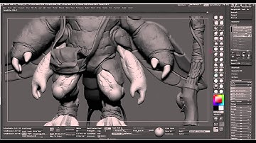 ZBrush tutorial: Create a fantasy character: Part 5