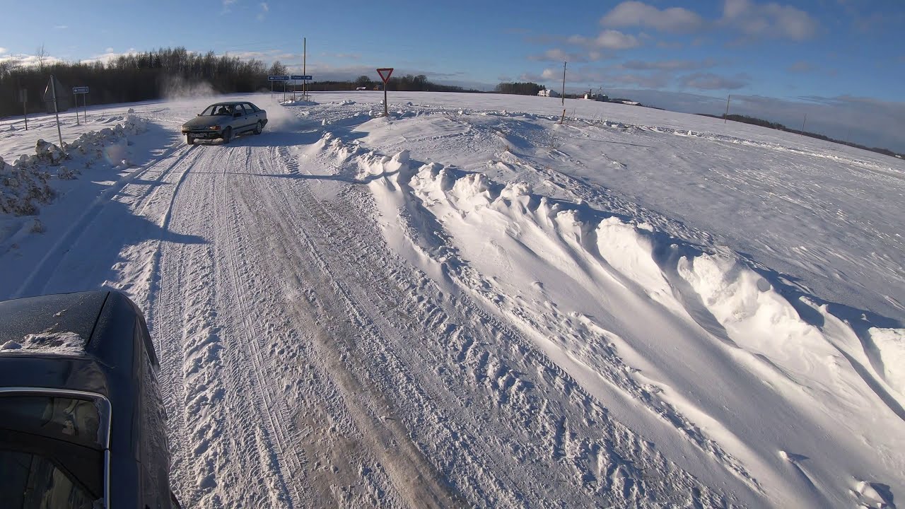 Winter Drift Ford Scorpio Opel Omega