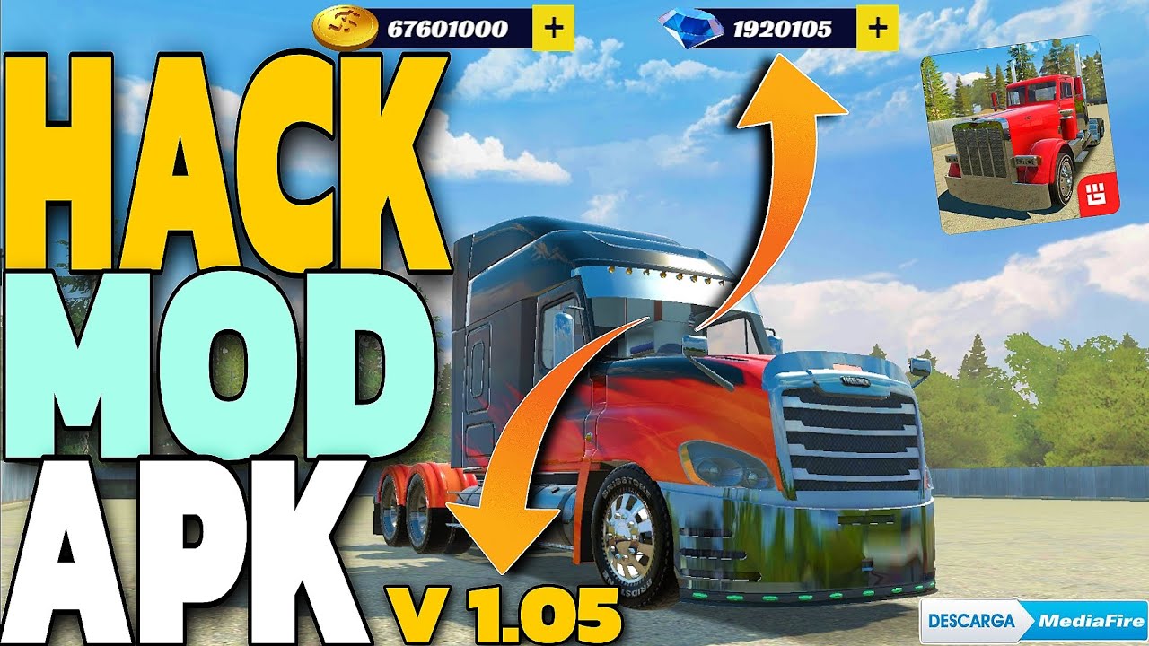hack mod apk truck simulator pro usa nueva actualización 1.05