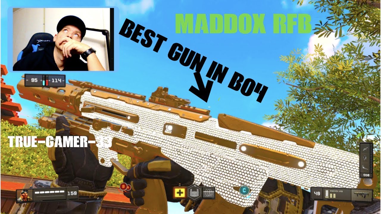 COD BO4 MADDOX RFB BEST CLASS SETUP YouTube