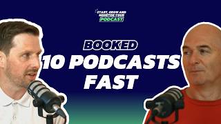 How to Get Featured on 10 Podcasts in 30 Days | Podcast Guesting Strategy That Works