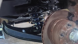 1957 Chevy LS swap ep3 Brand new front end!
