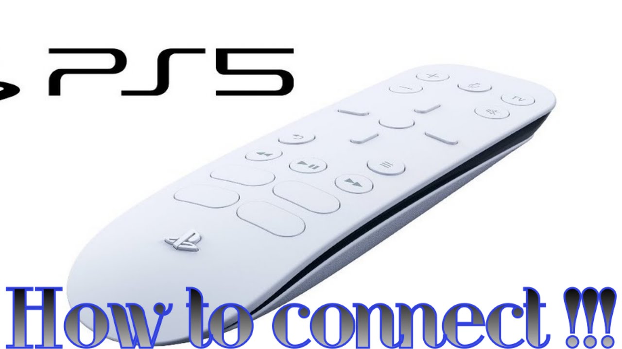 How to connect Ps5 Media remote to PlayStation 5 Console!! - YouTube