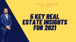 ✨5 Key Insights to plan your Real Estate for 2021 in Canada.