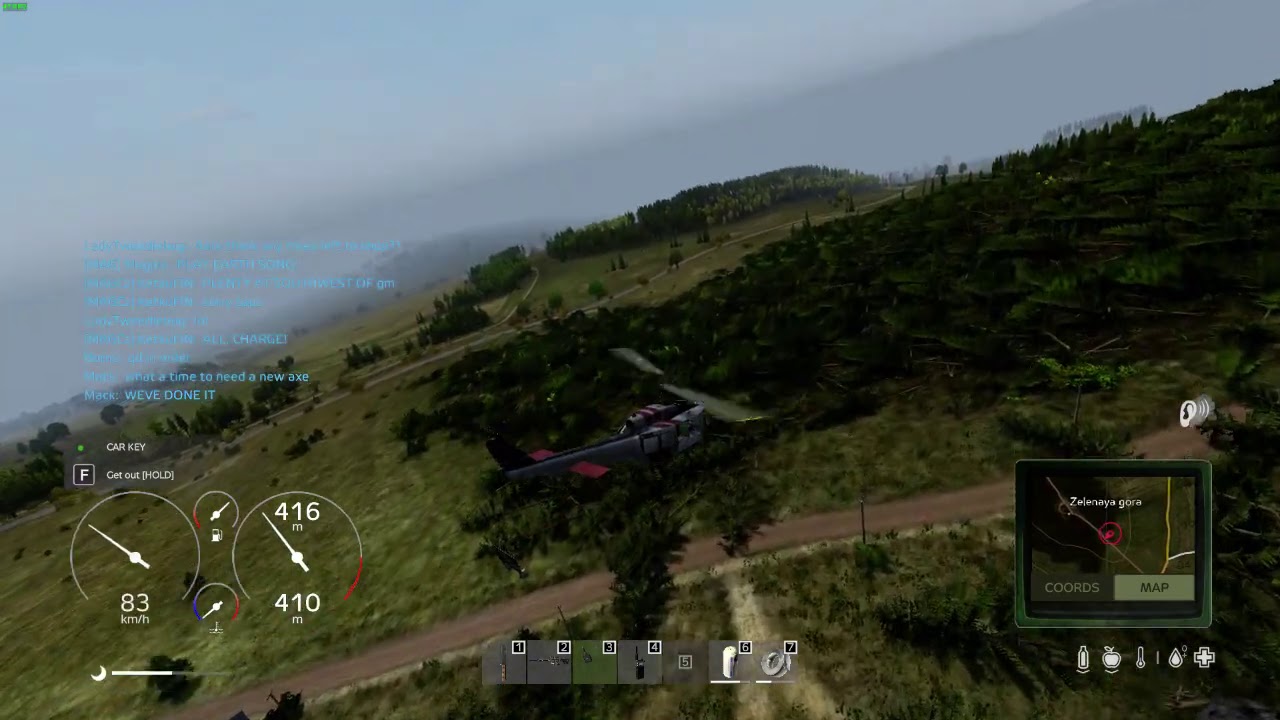Dayz Cutting down Green Mountain Forest YouTube