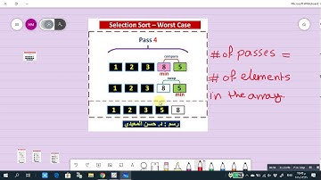 Algorithms-Lecture-04 Part 5-Analysis of Selection Sort Algorithm-Worst Case