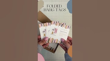 Custom Folded Hang Tags