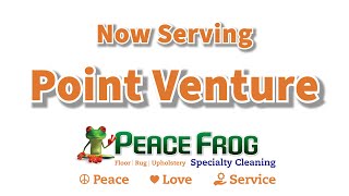 Carpet Cleaning Point Venture - Peace Frog Specialty Cleaning