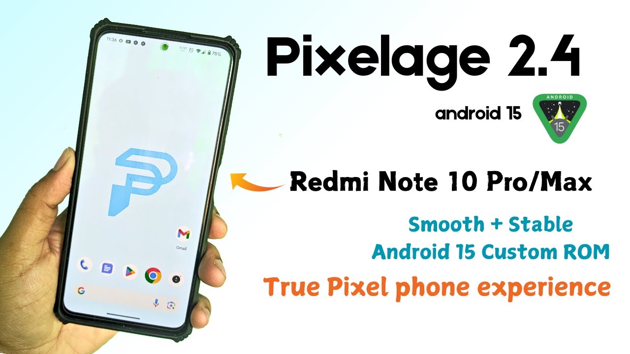 Pixelage 2.4 for Redmi Note 10 Pro/Max [] The True Pixel Phone Experience