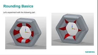 Solid Edge Lesson:26 Rounding Basics