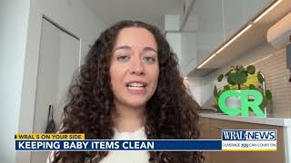 Disinfect to keep baby stuff clean and safe