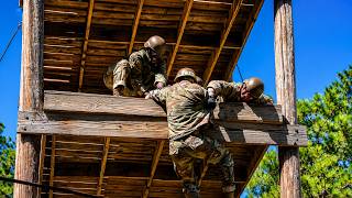 U.S.  Army Infantry Confidence Course Training