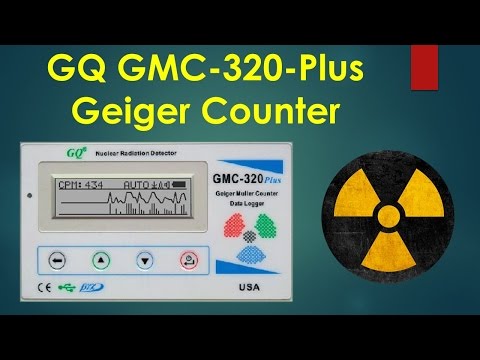 GQ GMC-230 Plus Geiger Counter and Uranium Ore