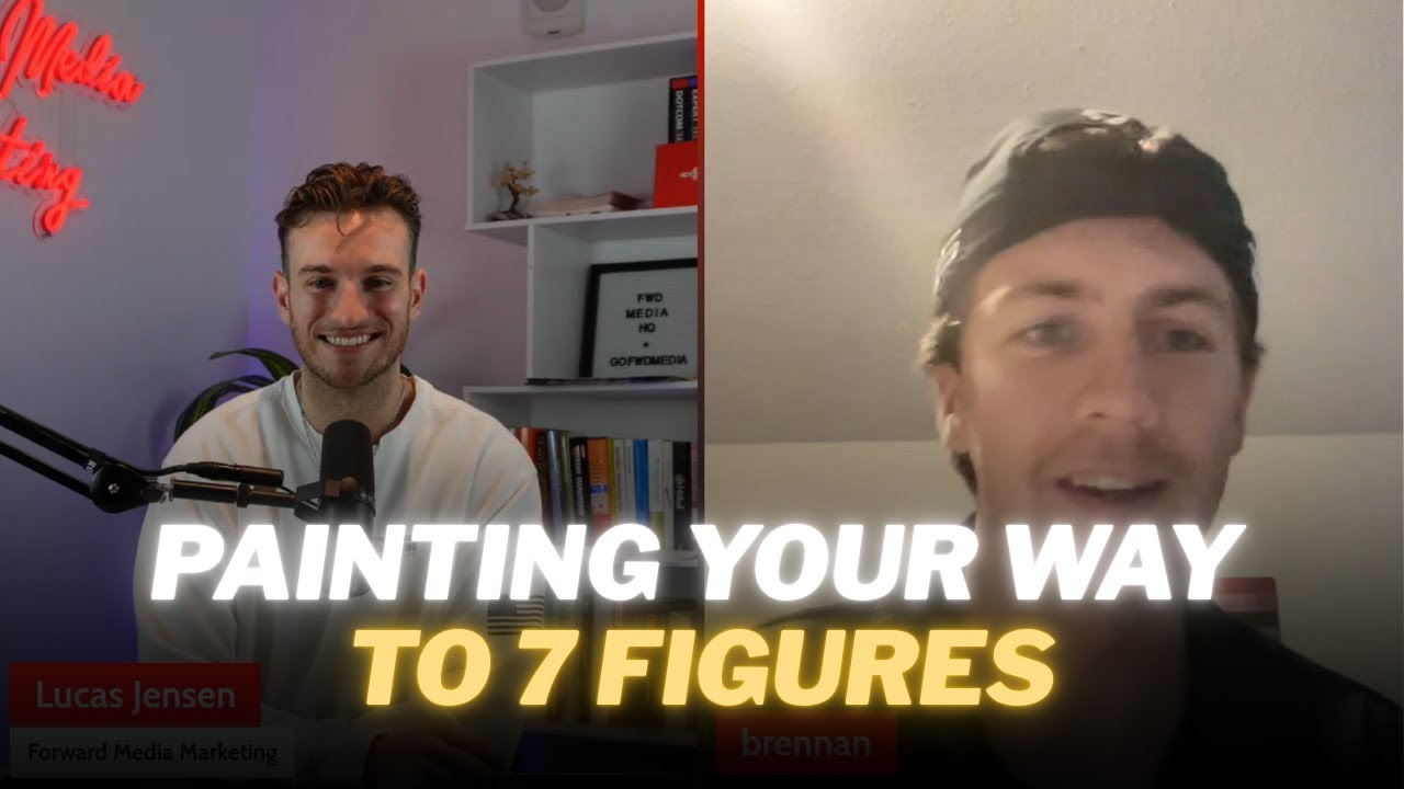 How to Lead a 7 Fig. Painting Empire – The Forward Thinking Podcast Ep #20 (ft Brennan Lane)