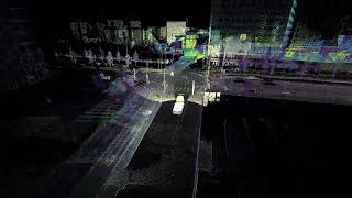 Famous Exwayz Navigation in Paris 13th map using InnovizTwo LiDAR Profile