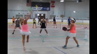 Fever in the Zoo Pickleball-5.0 WD 1/8 Final (part 1) L Kauss/D Mascarin v A Chapin/K Gherke
