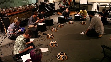 "A sonic ritual for Auraglyph" (pre-performance)