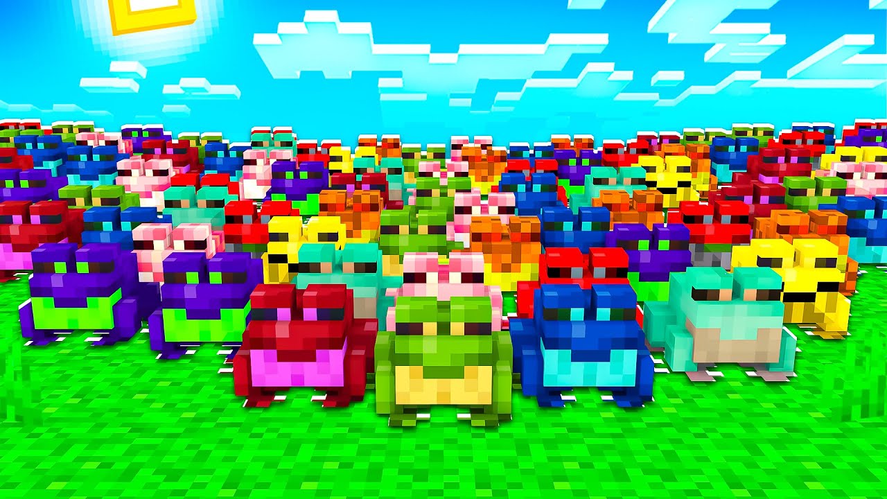 HO TROVATO LE RANE NEL MIO MONDO DI MINECRAFT - YouTube