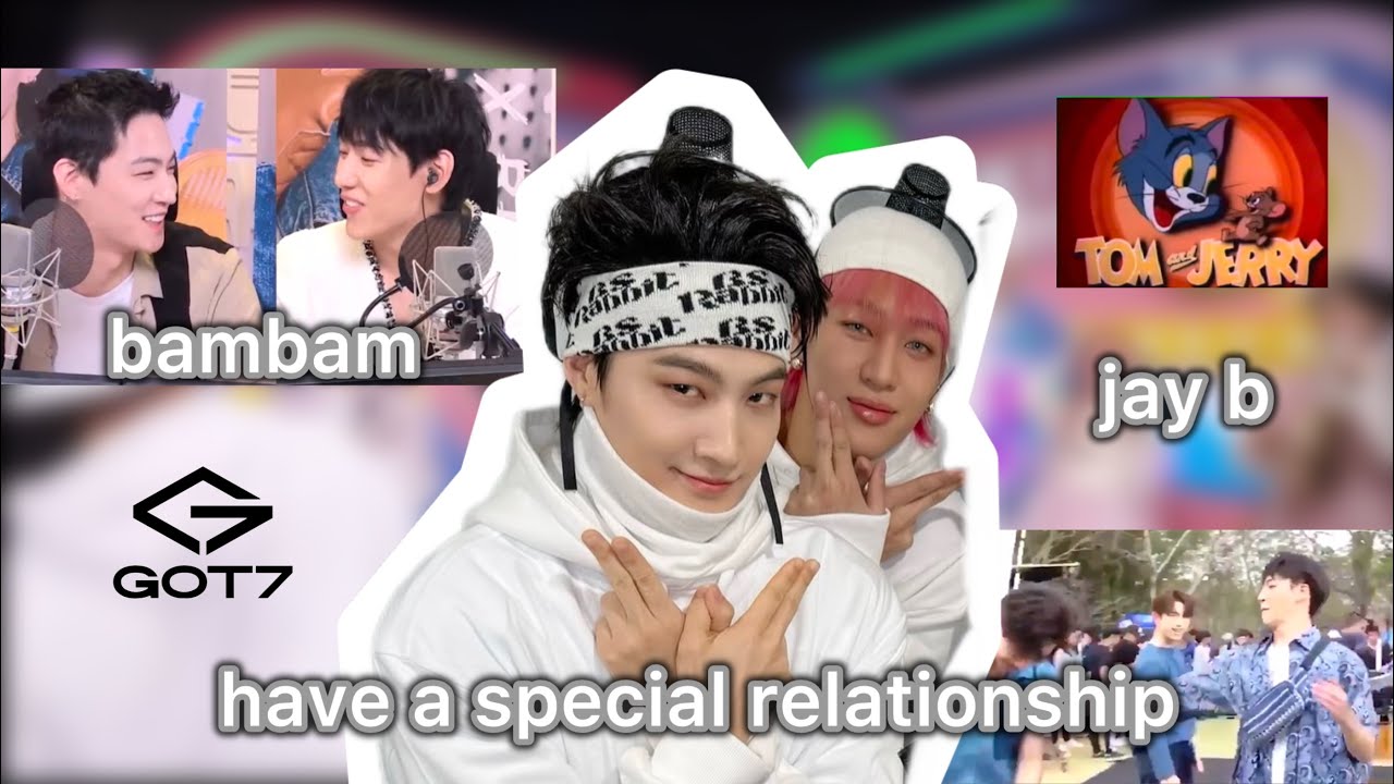 got7 bambam and jay b have a special relationship 🐍🌴