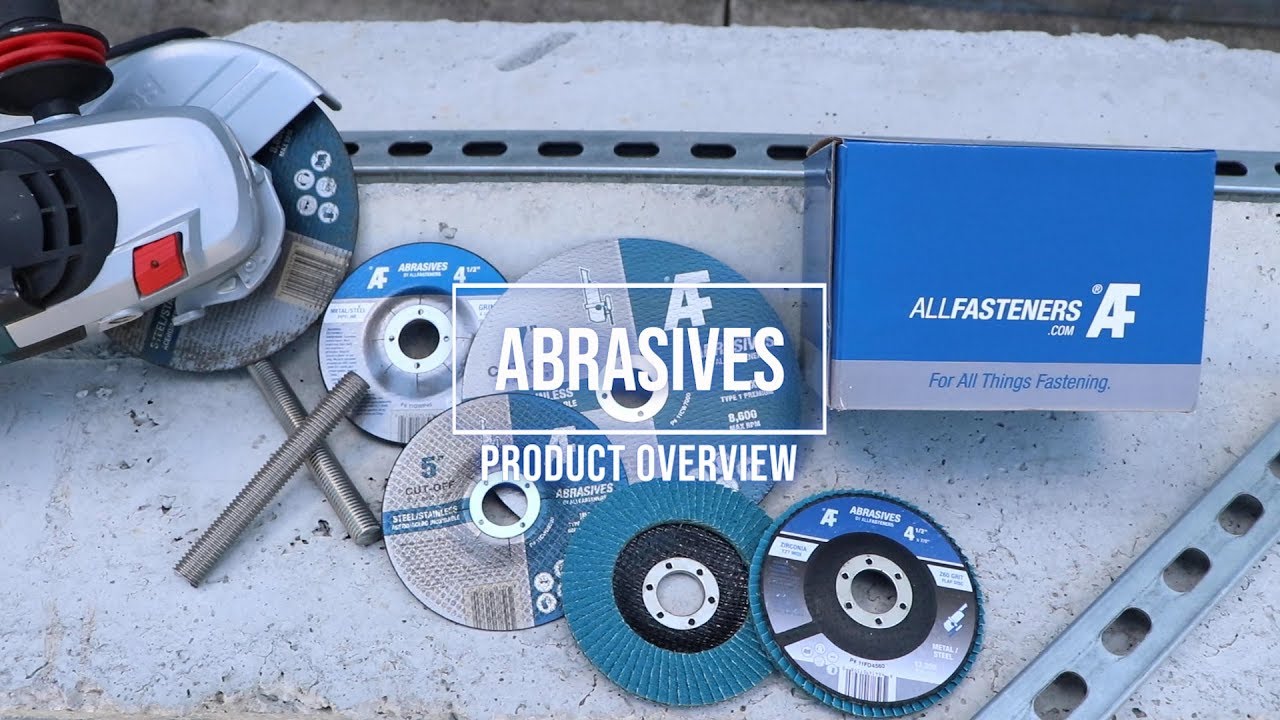 Abrasives Allfasteners USA YouTube