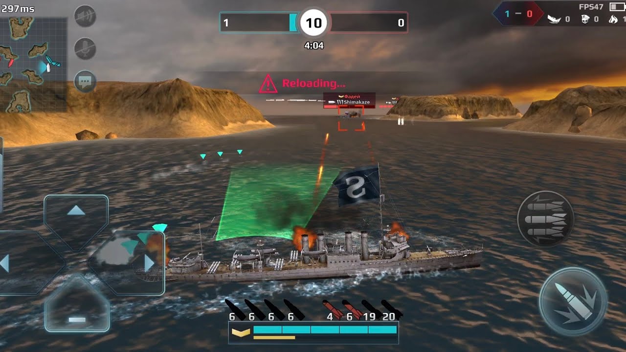 Warship fury : #03 control mode / epic battle, Allied powers vs elite berserker. Warship TV 