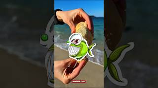 🤯 Camera Inside Sea Monster? 😱 | Real or Fake Test? #shorts #experiment