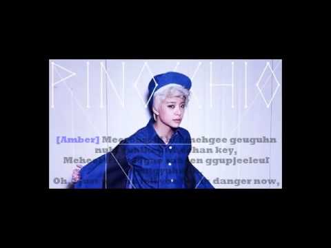 Fx -Pinocchio(Danger) Lyrics w/ MV(in the end)