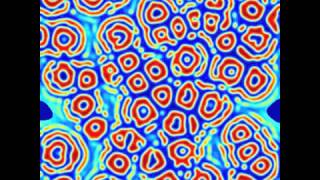 Top view of vapor growth: concurrent spinodal decomposition