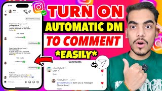 How To Send Automated Instagram DMs From Comments | Instagram Auto Comment To DMs 2026